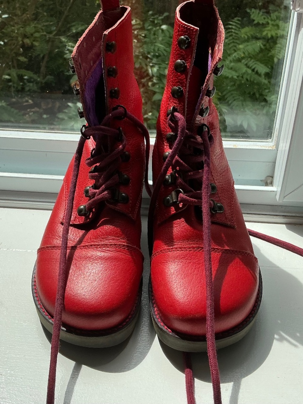 GUDRUN SJODEN Swedish Leather Nappa Boots Euro sz 37